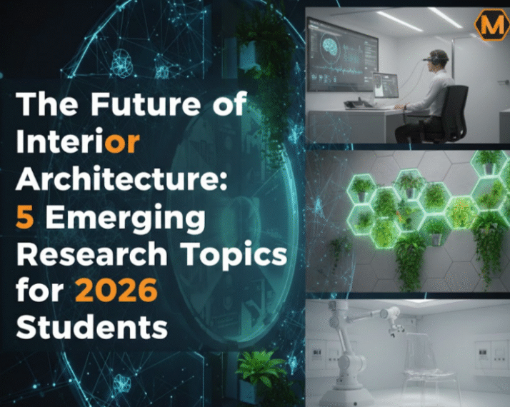 The Future of Interior Architecture: 5 Emerging Research Topics for 2026 Students
